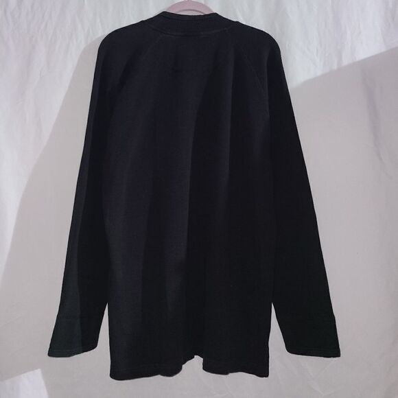 Dickies Black Work Quarter zip Long Sleeve Shirt Size Xl - Picture 6 of 9